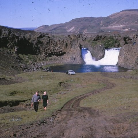 Hjálparfoss. Borgarskjalasafn Reykjavíkur. 